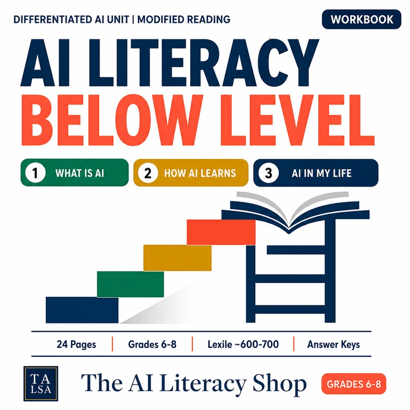 Differentiated AI Literacy Unit cover