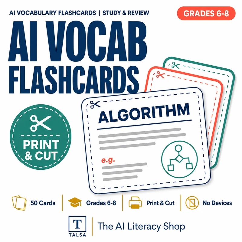 AI Vocabulary Flashcards cover