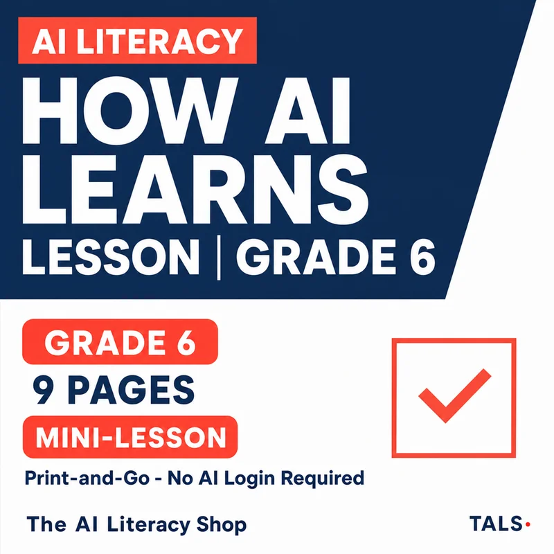 How AI Learns Lesson cover