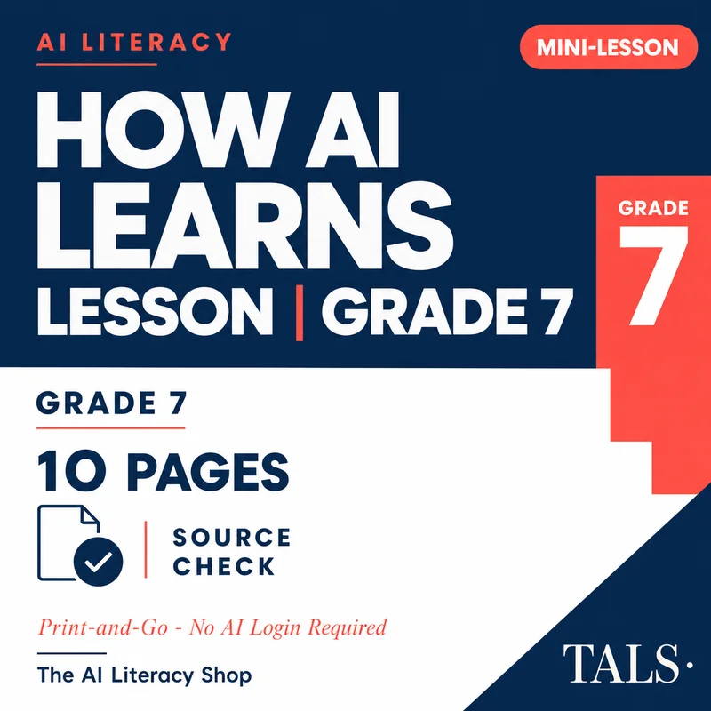 How AI Learns Lesson cover