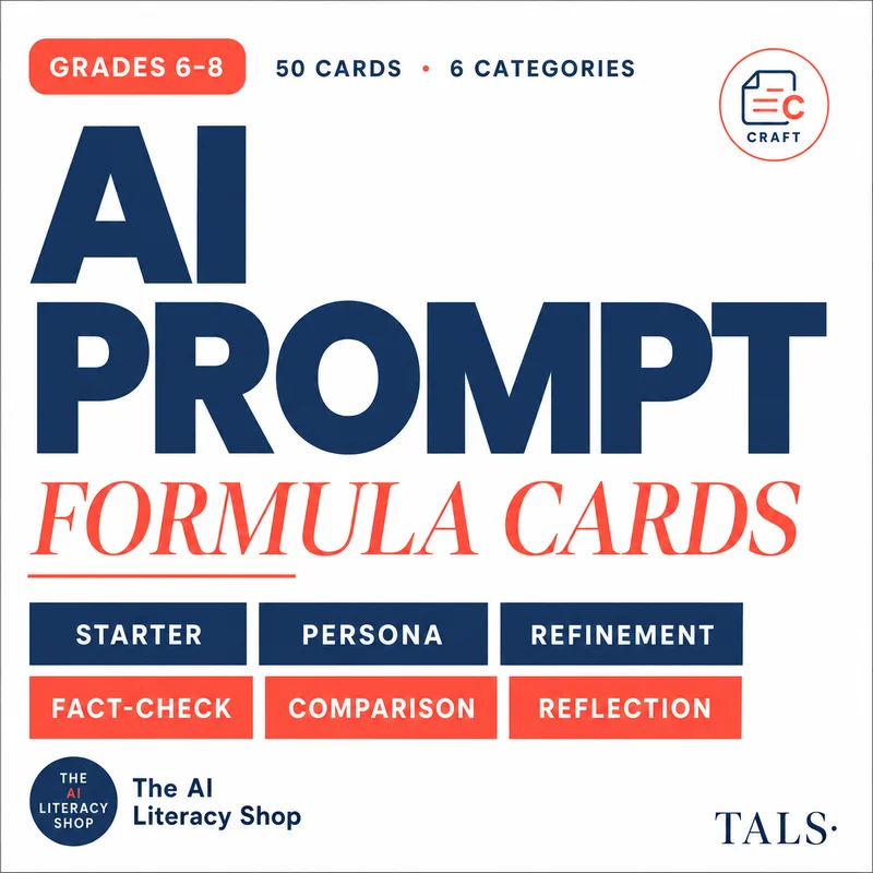 AI Prompt Formula Cards cover