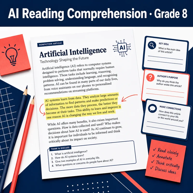 AI Reading Comprehension cover