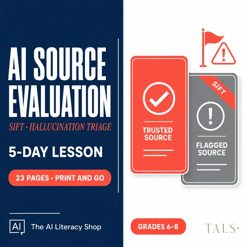 AI Source Evaluation Lesson cover