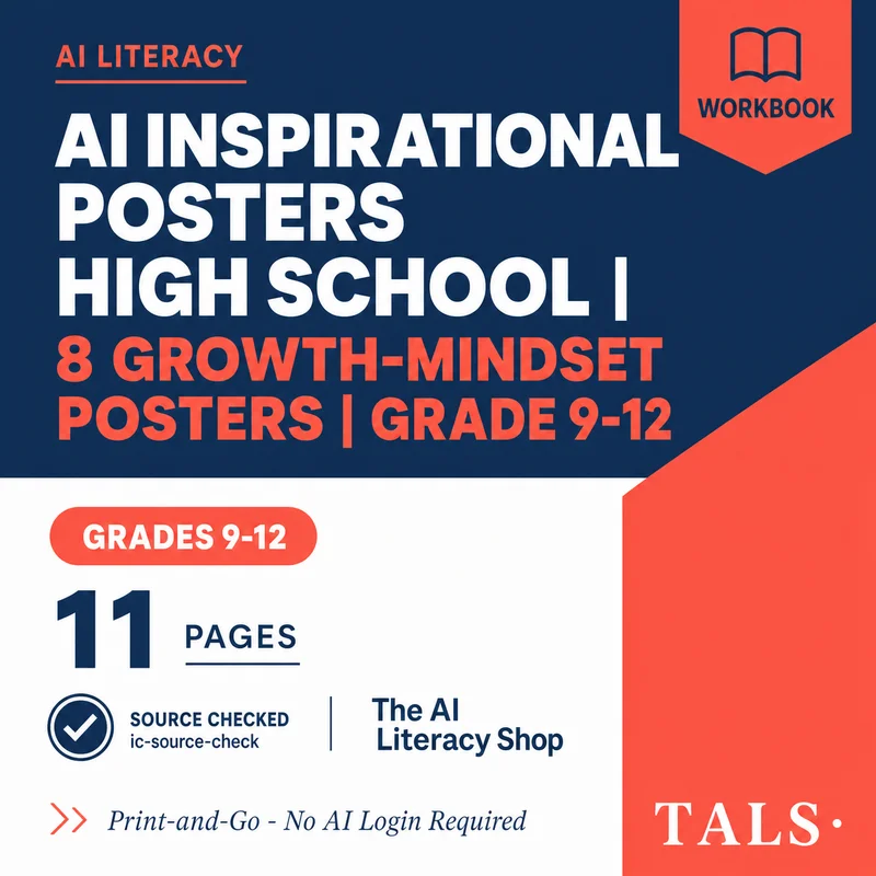 AI Inspirational Posters High School cover