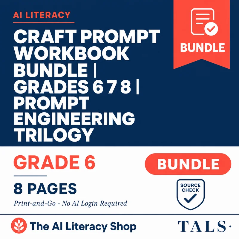 CRAFT Prompt Workbook Bundle cover