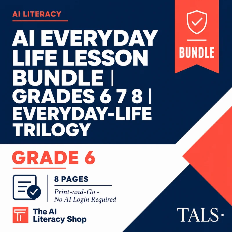AI Everyday Life Lesson Bundle cover