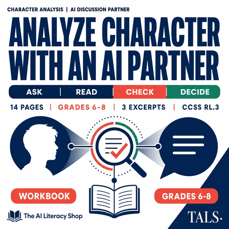 AI Character Analysis Lesson cover