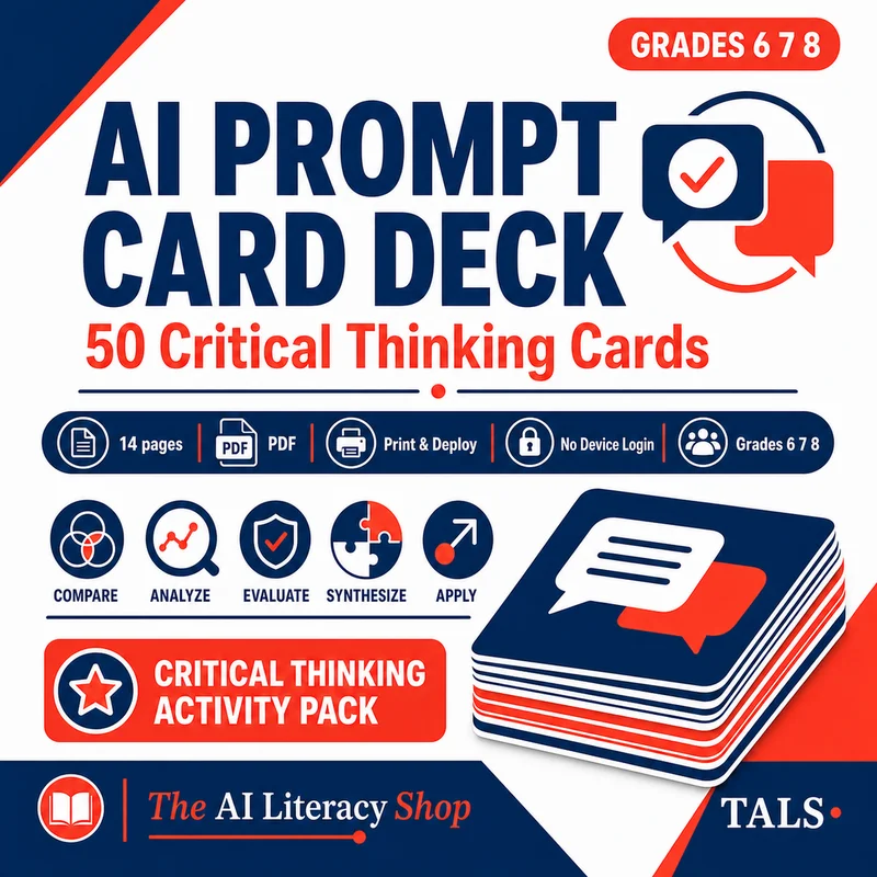 AI Prompt Card Deck cover