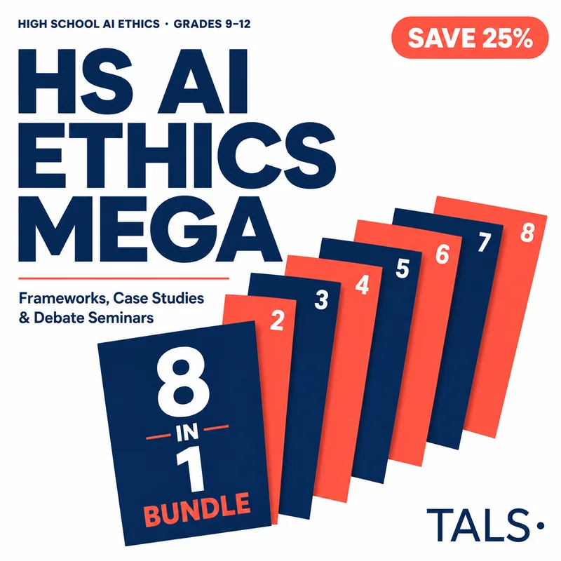 High School AI Ethics Mega Bundle cover
