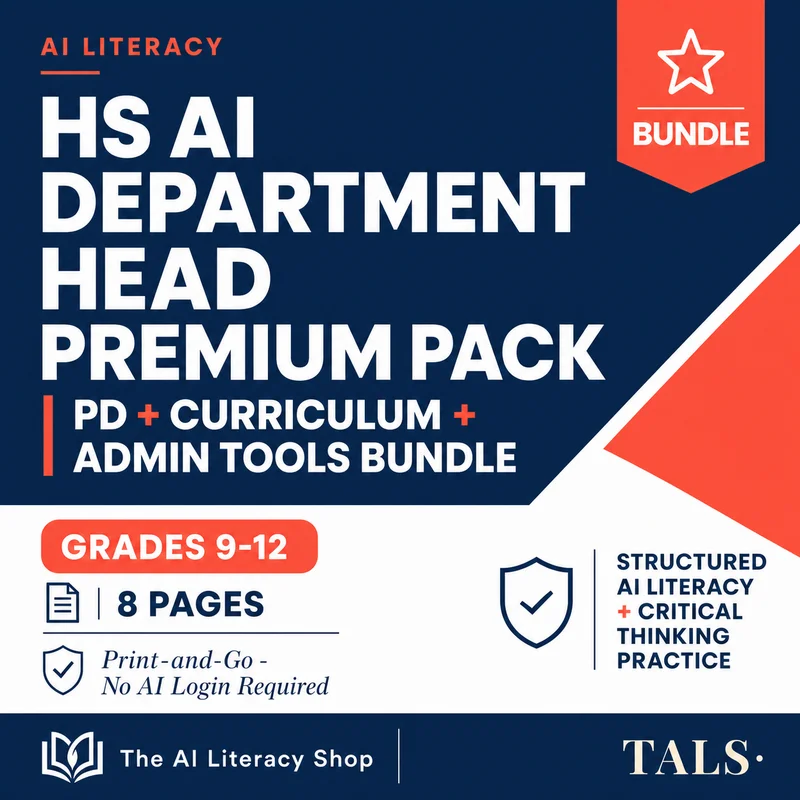 HS AI Department Head Premium Pack cover