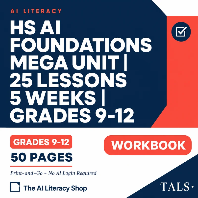 HS AI Foundations Mega Unit cover