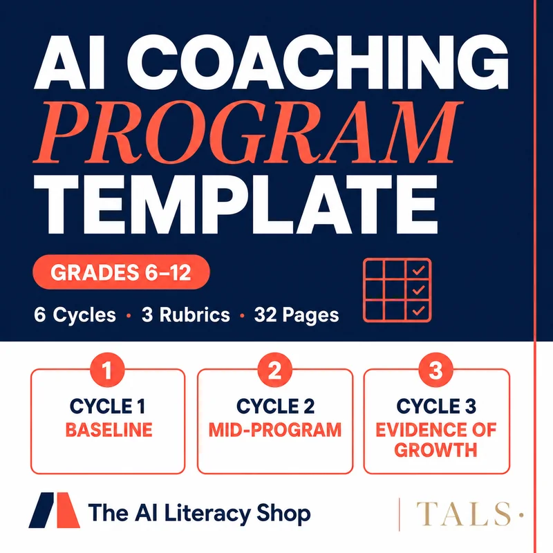 AI Coaching Program Template cover