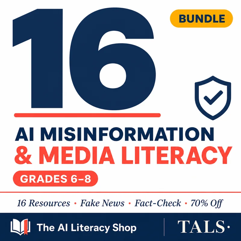 AI Misinformation & Media Literacy Bundle cover