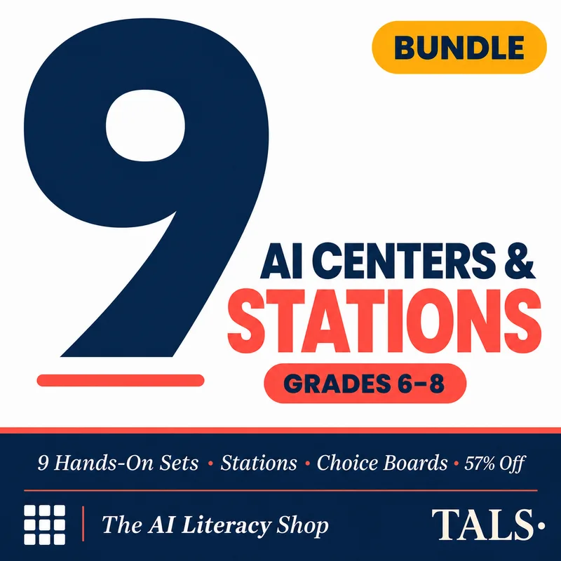 AI Centers, Choice Boards & Stations Bundle cover