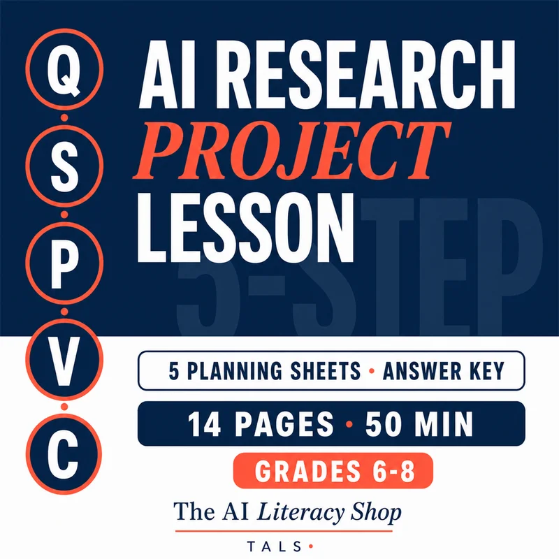 AI Research Project Lesson cover
