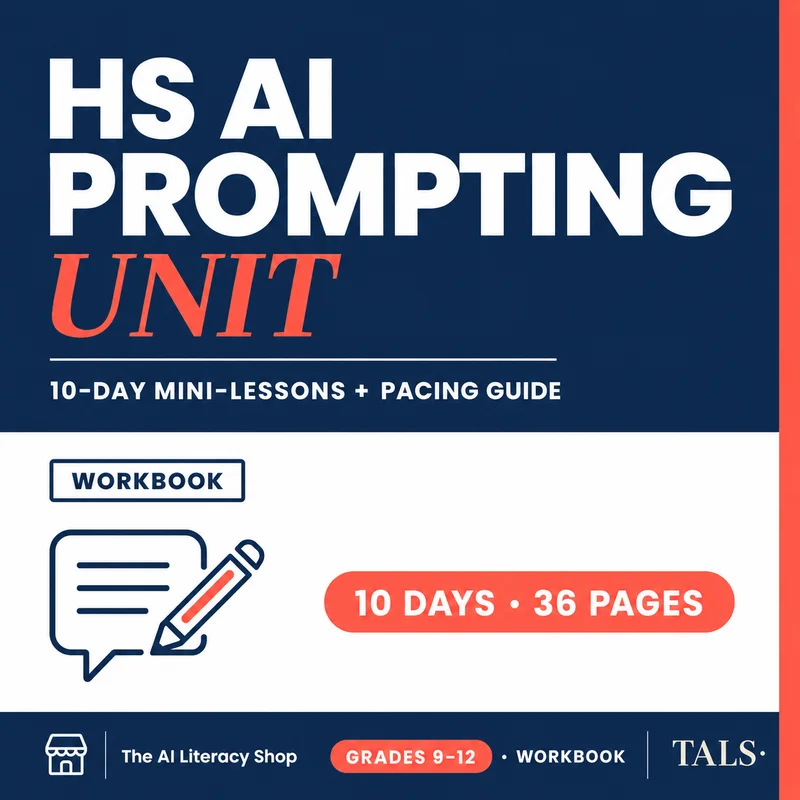 HS AI Prompting Unit cover