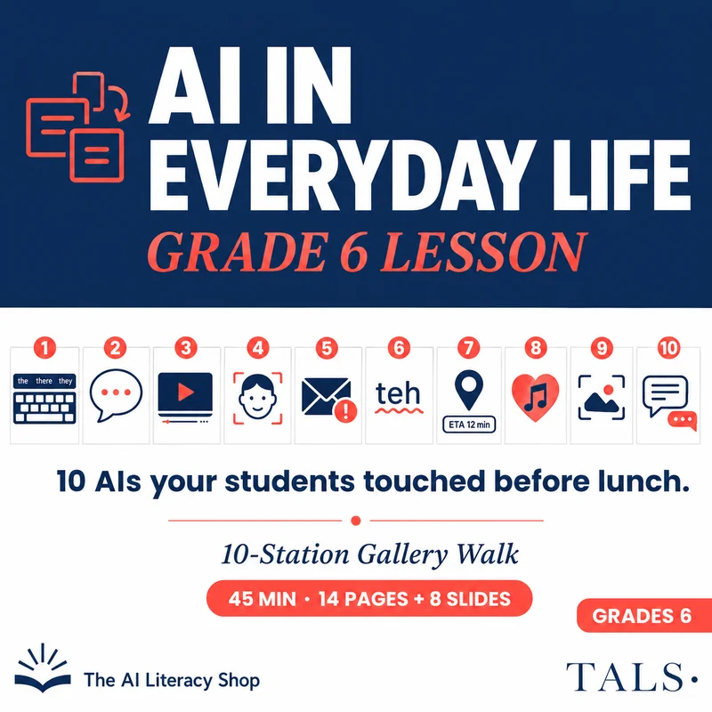 AI in Everyday Life Lesson cover