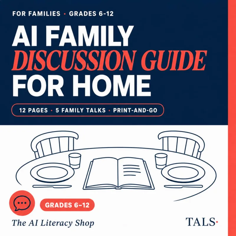 AI Family Discussion Guide for Home cover