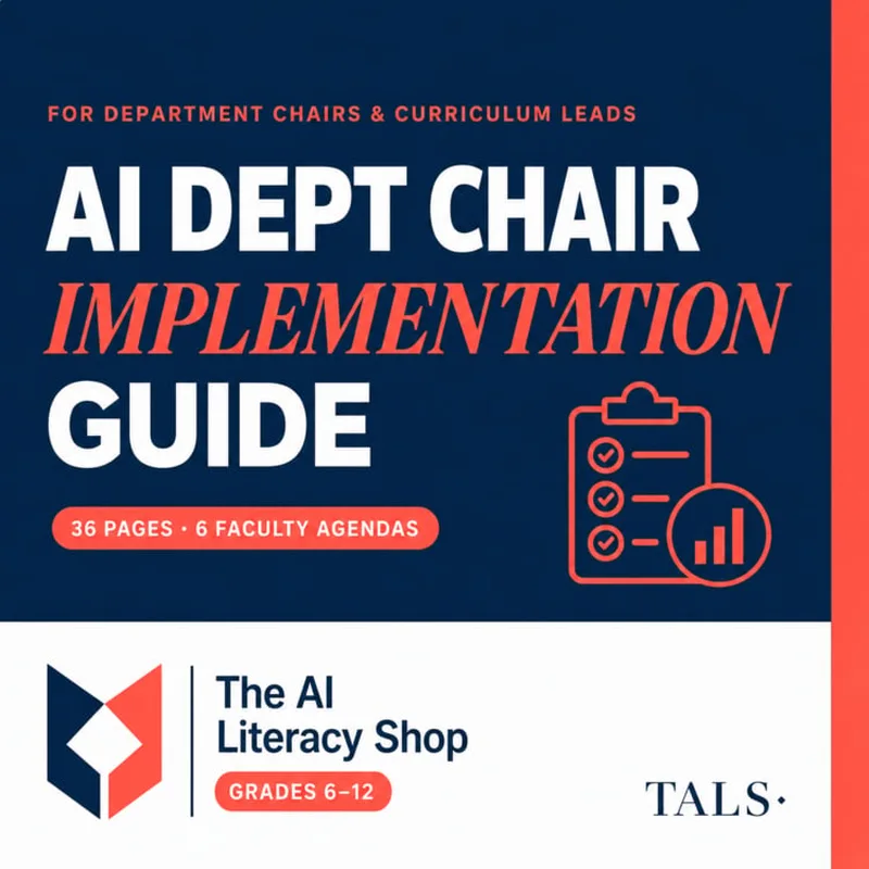 AI Department Chair Implementation Guide cover