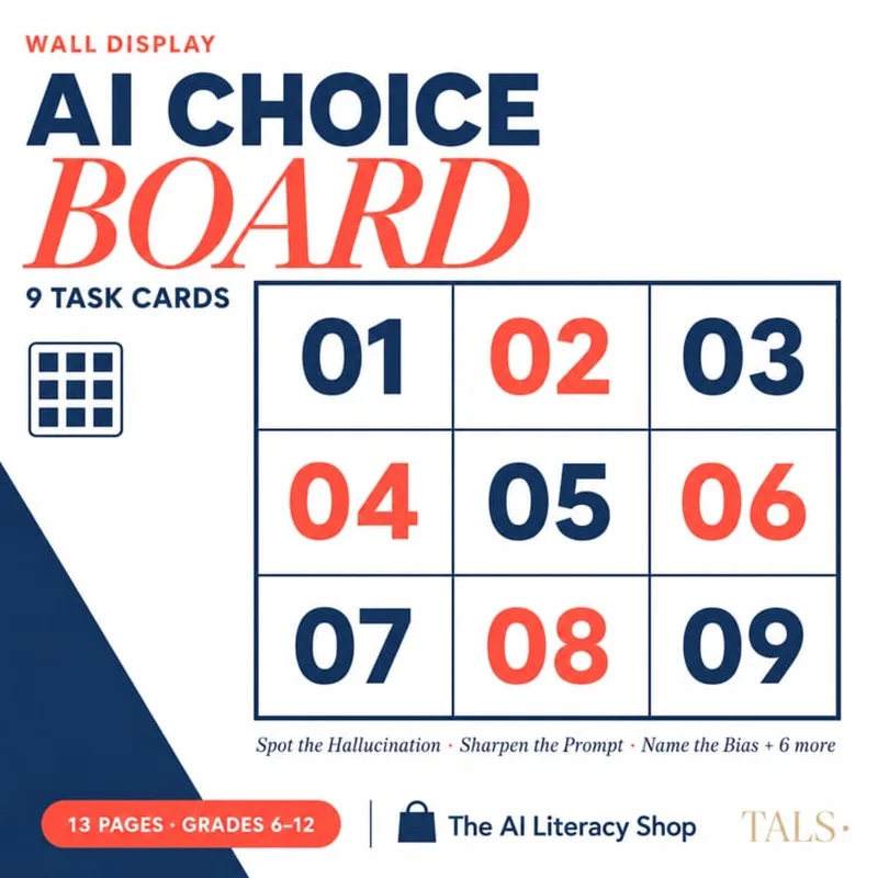 AI Choice Board Wall Display cover