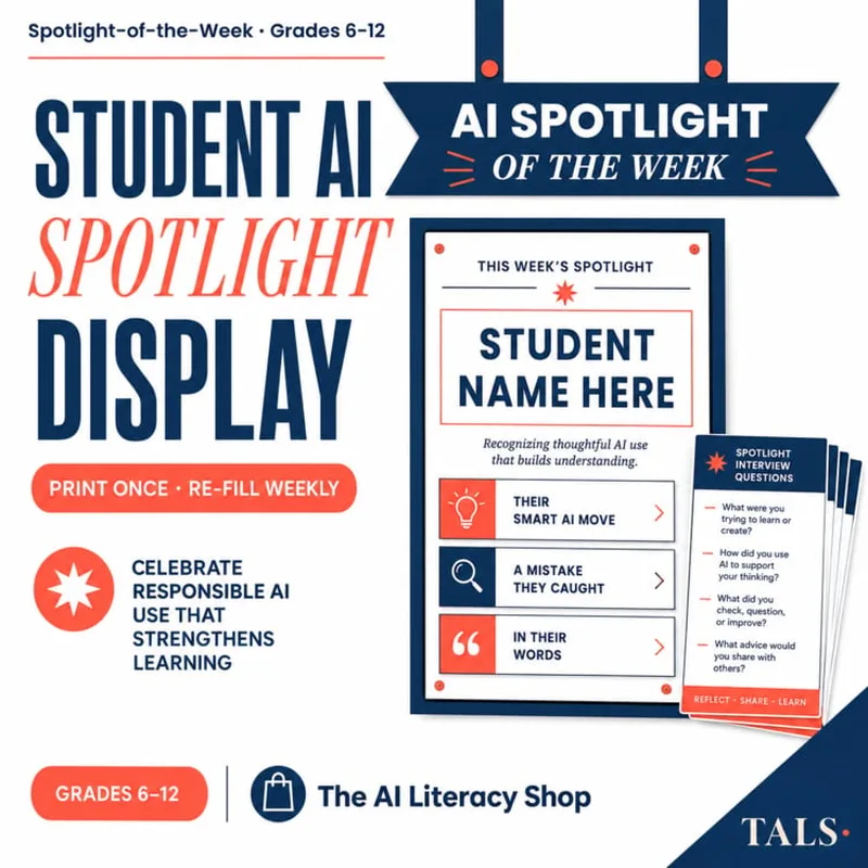 Student AI Spotlight Display cover