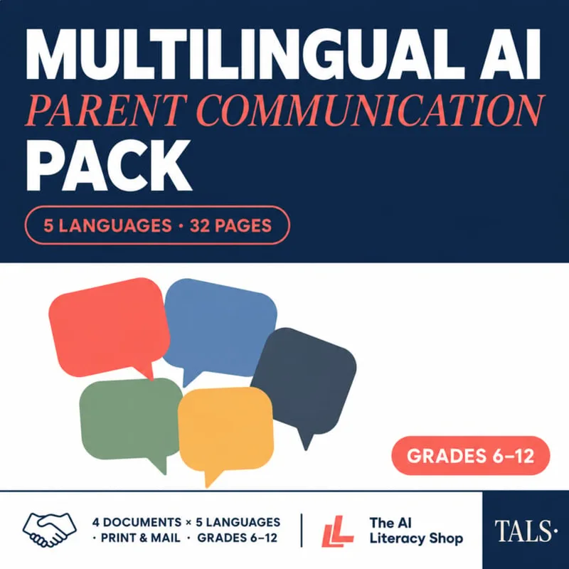 Multilingual AI Parent Communication Pack cover