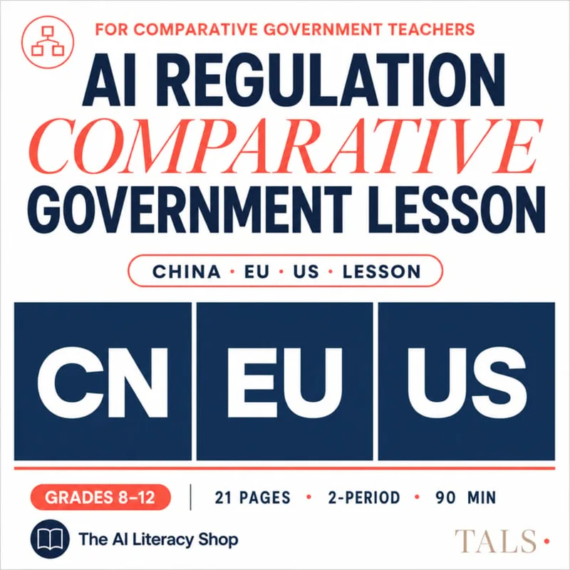 AI Regulation Comparative Government Lesson cover