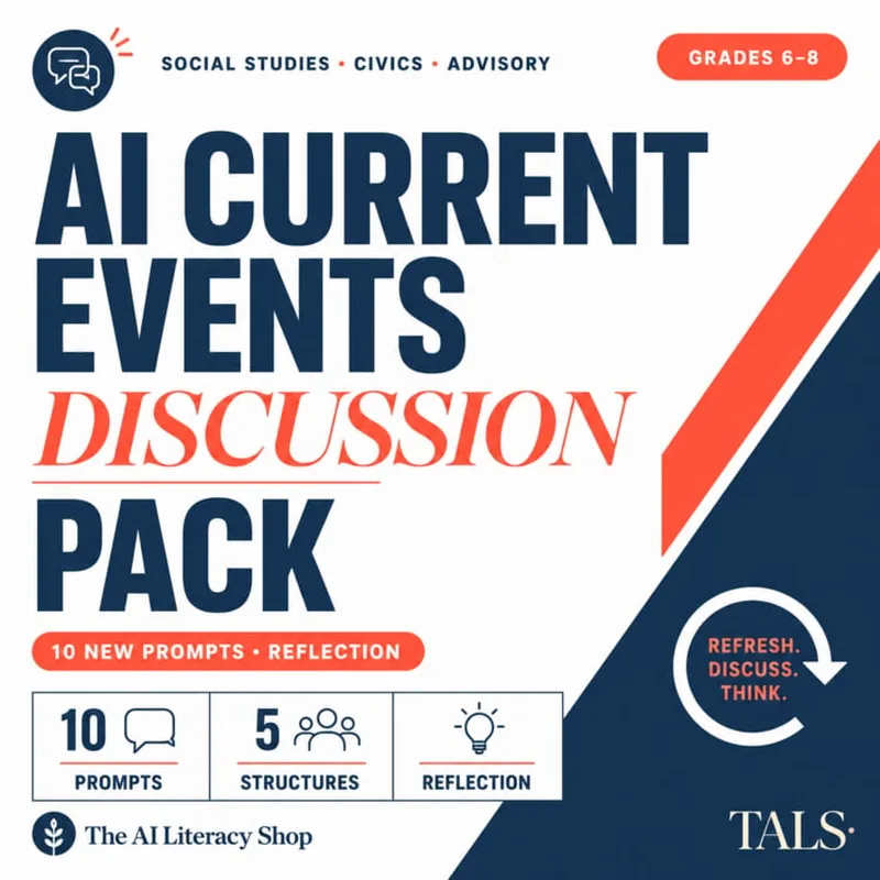 AI Current Events Discussion Pack cover